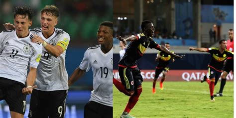 germany vs colombia soccer head to head